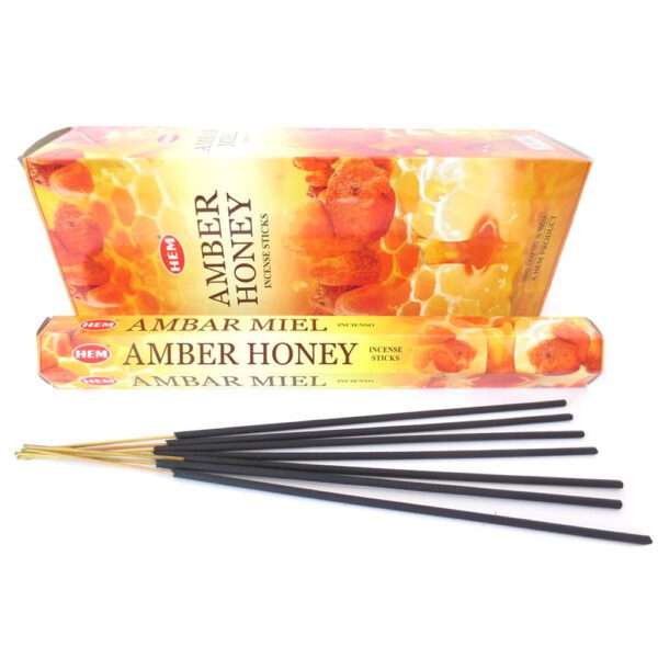 Amber Honey Gintaras Medus HEM Incense Smilkalai