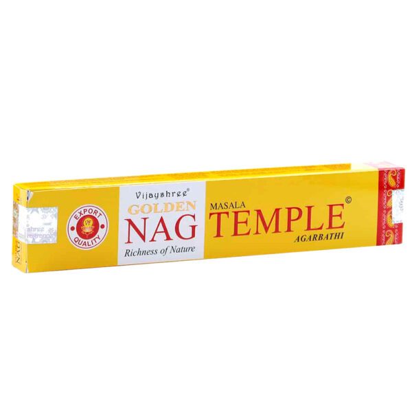Golden Nag Temple Sventykla Incense smilkalai 15g