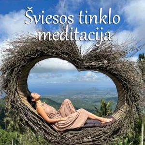 Šviesos tinklo meditacija (dovana)